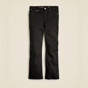 J.Crew 9” Demi Boot Crop Jeans in Black